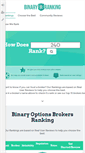 Mobile Screenshot of binaryranking.com
